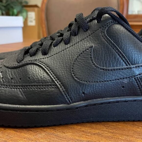 Nike Size Men's 8 Court Vision Low Sneaker - Picture 4 of 8